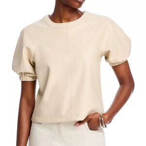 NWT - Steve Madden - Reilly faux leather top